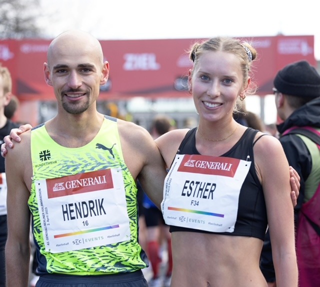 Hendrik Pfeiffer und Esther Marathon