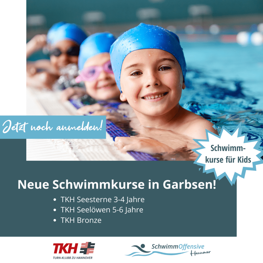 Neue Schwimmkurse in Garbsen
