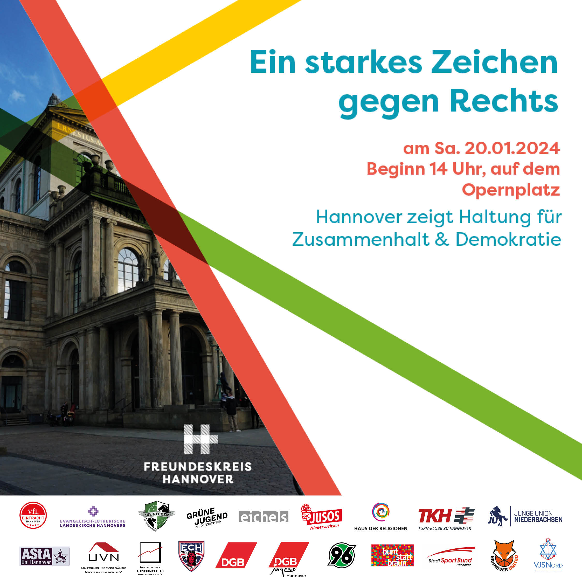 Hannover zeigt Haltung